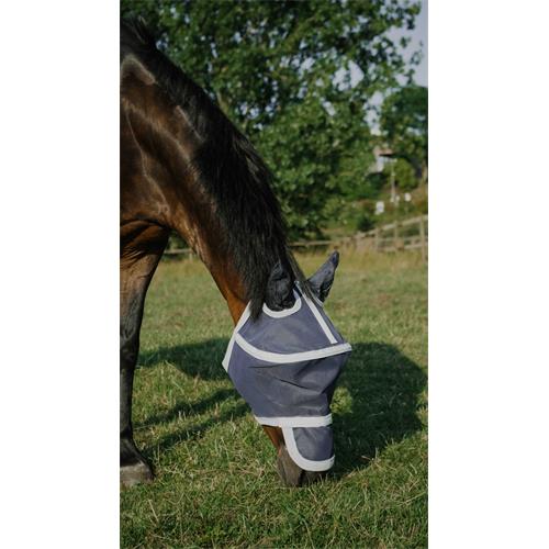 Maska proti hmyzu Equithéme Cerceau s obručí, modrá - vel. L Maska proti hmyzu s obručí Equitheme Cerceau, modrá, vel. L