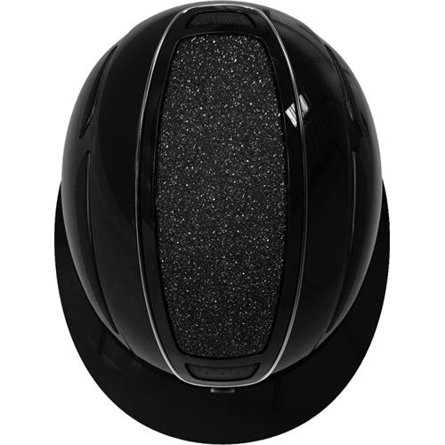 Jezdecká přilba Covalliero Elite Polo Gloss, černá - vel. 53-55 cm Přilba Covalliero Elite Polo Gloss, černá, vel. 53-55 cm