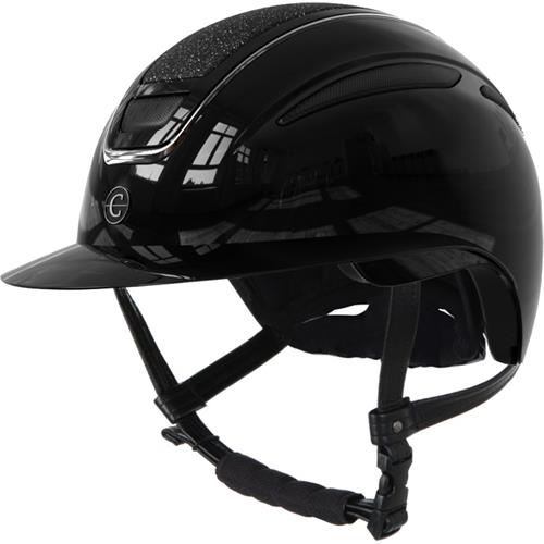 Jezdecká přilba Covalliero Elite Polo Gloss, černá - vel. 56-58 cm Přilba Covalliero Elite Polo Gloss, černá, vel. 56-58 cm