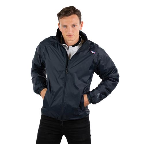 Nepromokavá bunda Horze Alexa Unisex, modrá - vel. M Bunda neprom. Horze Alexa Unisex, modrá, vel. M