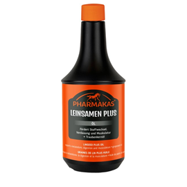 Lněný olej pro koně Pharmakas, 1 l