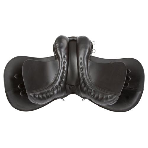 Kožené hobby sedlo Covalliero, set - 17,5