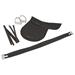 Kožené hobby sedlo Covalliero, set - 17,5