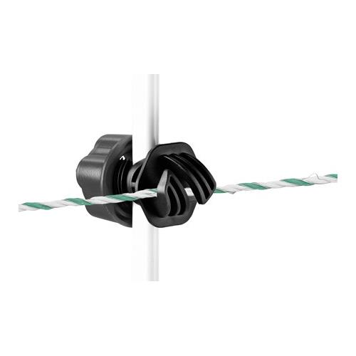 Tyčka pro elektrické ohradníky sklolaminátová 115 cm, průměr 10 mm, kovová špička Tyčka pro elektrické ohradníky sklolaminátová 115 cm, průměr 10 mm, kovová špička