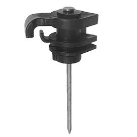 Izolátor pro elektrické ohradníky CZ 155 koncový, napínací a k brance, hřebík 100 mm Izolátor pro elektrické ohradníky CZ 155 koncový, napínací a k brance, hřebík 100 mm