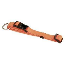 Nylonový obojek pro psa, oranžový, 20-35 cm