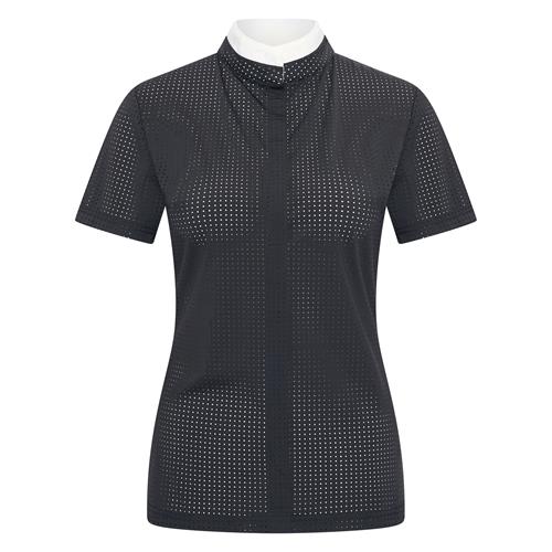 Dámské závodní triko IRH Grandprix SS 2025 s krátkým rukávem, černé - vel. 2XL Triko IRH Grandprix SS 25, černé, vel. 2XL