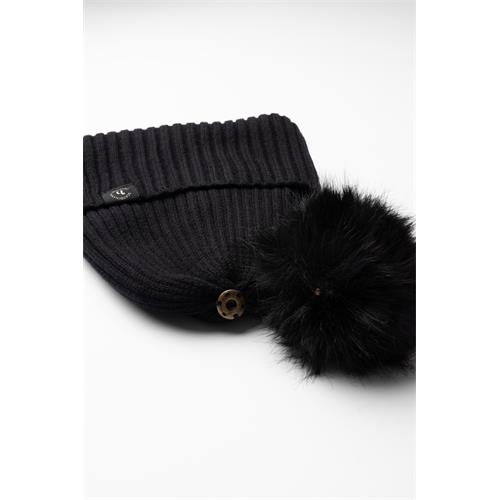 Pletená čepice Horze AW 25/26 Nele, černá Pletená čepice Horze AW 25/26 Nele, černá