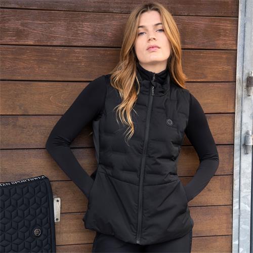 Dámská vyhřívaná vesta HVP Heat Performance A/W 25 s powerbankou, černá - vel. S Vesta vyhřívaná HVP Heat Performance, černá, vel. S