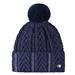 Zimní čepice HVP Madalyn AW 25 s krystalky - tmavě modrá Čepice s krystalky HVP Madalyn AW 25/26, tm. modrá