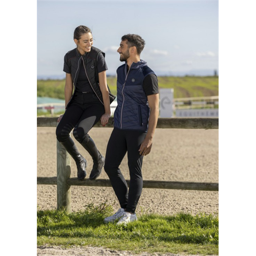 Pánská vesta Equitheme Jules, modrá - vel. XL Vesta pánská Equitheme Jules, modrá, XL