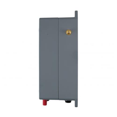 GSM alarm  kompletní sestava 230V/12V GSM alarm pohled z boku