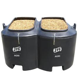 Zásobník na sypké hmoty JFC, 1200 kg / 2000 l