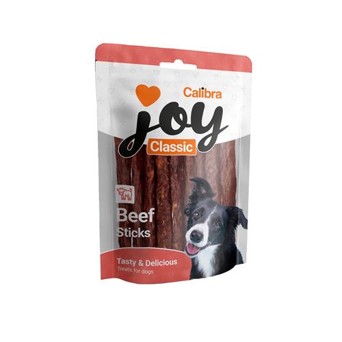 Pamlsek pro psy Calibra Joy Dog Classic Beef Sticks 250 g Pamlsek pro psy Calibra Joy, hovězí tyčky, 250 g.