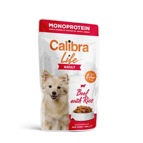 Calibra Dog Life kapsa Adult Beef, 150 g Kapsička pro psy Calibra, hovězí, 150 g