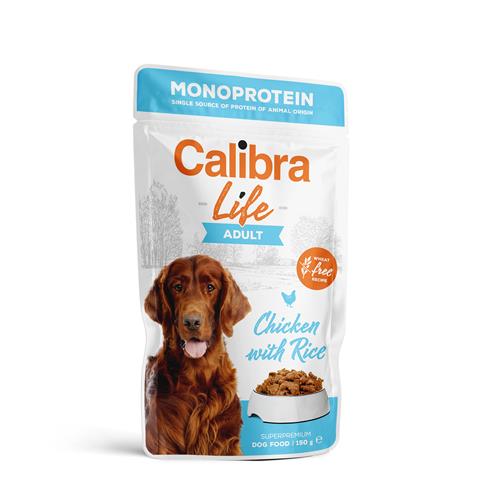 Calibra Dog Life kapsa Adult Chicken, 150 g Kapsička pro psy Calibra, kuřecí, 150 g
