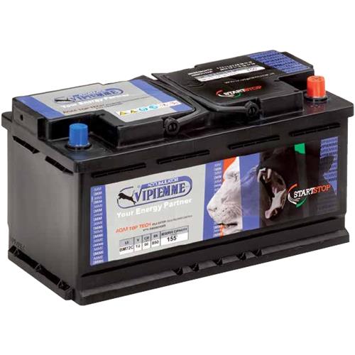 Akumulátor Vipiemme BM 54C AGM 12V,C20=60Ah Trakční baterie pro elektrický ohradník