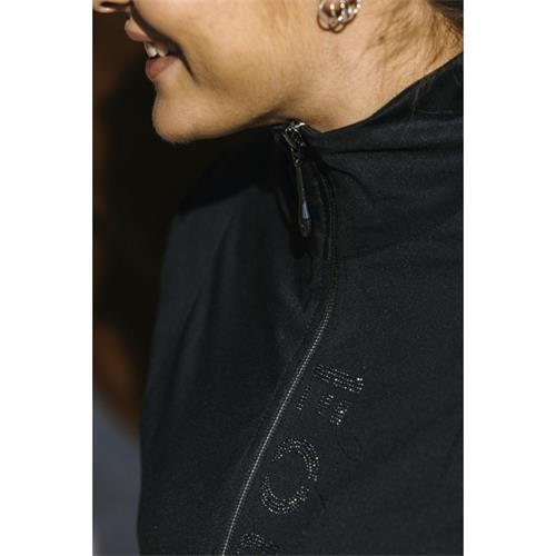 Dámská mikina Equitheme Charlene, černá - vel. M Mikina dámská Equitheme Charlene AW 25/26, černá, M