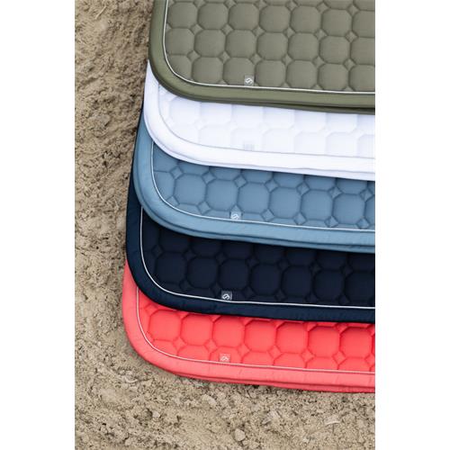 Drezurní podsedlová dečka Eskadron Cotton Sports S/S 25, bílá, DR Drezurní podsedlová dečka Eskadron Cotton Sports S/S 25, bílá, DR