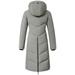 Dámská zimní parka Covalliero AW 2025/26, šedá - vel. S Parka dámská Covalliero AW 25/26, šedá, vel. S