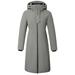 Dámská zimní parka Covalliero AW 2025/26, šedá - vel. M Parka dámská Covalliero AW 25/26, šedá, vel. M