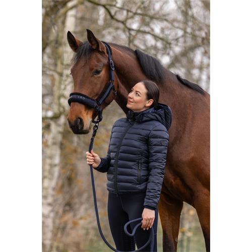 Dámská bunda Covalliero AW 2025/26 Quilted, modrá - vel. L Bunda Covalliero Quilted AW 25/26, modrá, vel. L