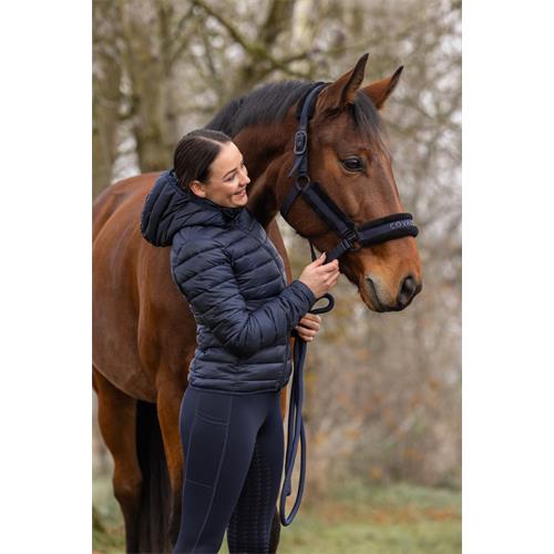 Dámská bunda Covalliero AW 2025/26 Quilted, modrá - vel. L Bunda Covalliero Quilted AW 25/26, modrá, vel. L