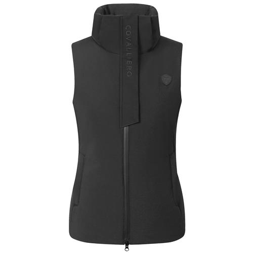 Dámská zimní vesta Covalliero AW 2025/26, černá - vel. L Vesta dámská Covalliero AW 25/26, černá, vel. L