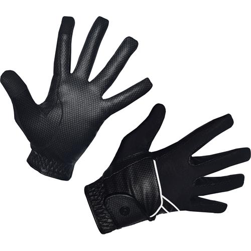 Zimní jezdecké rukavice Covalliero AW 2025/26 Reflective, černé - vel. L Rukavice zimní Covalliero Reflective AW 25/26, černé, vel. L
