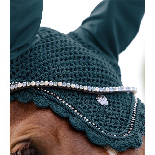 Čelenka pro koně Waldhausen AW 2025/26, petrolejová - vel. Full Čelenka Waldhausen X-line Glam AW25/26, modro-černá, vel. Full