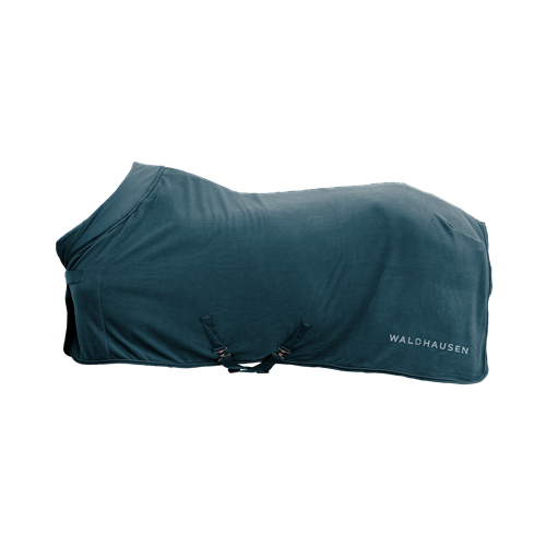 Odpocovací deka Waldhausen AW 2025/26 Nepal, petrolejová - Vel. 125/175 cm Fleecová deka Waldhausen Nepal AW25/26, petrolejová, vel.125