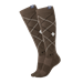 Jezdecké podkolenky ELT AW 2025/26 Argyle - zelené, vel. M Podkolenky ELT Argyle AW25/26, hnědé, vel. M