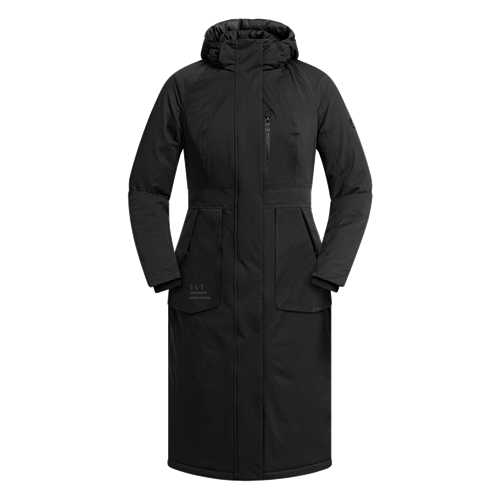 Zimní dámský kabát ELT AW 2025/26 Opal, černý - Vel. M Kabát ELT Opal AW25/26, černý, vel. M