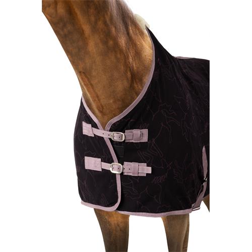 Odpocovací deka Horze Pegasus AW 25/26, fialová - vel. 105/155 cm Deka odpocovací Horze AW 25/26 Pegasus, fialová, vel. 105/155 cm