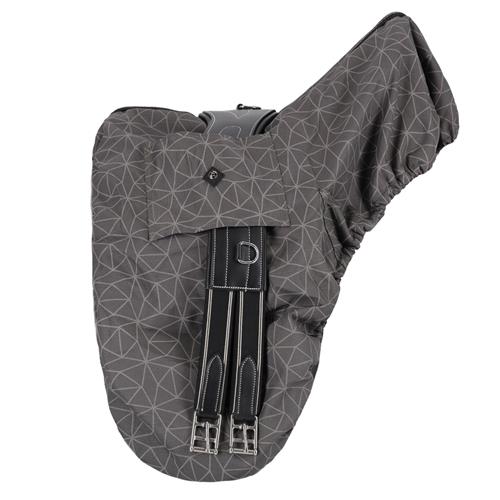 Obal na sedlo QHP AW 25/26, reflexní šedá Obal na sedlo QHP AW 25/26, reflexní šedá