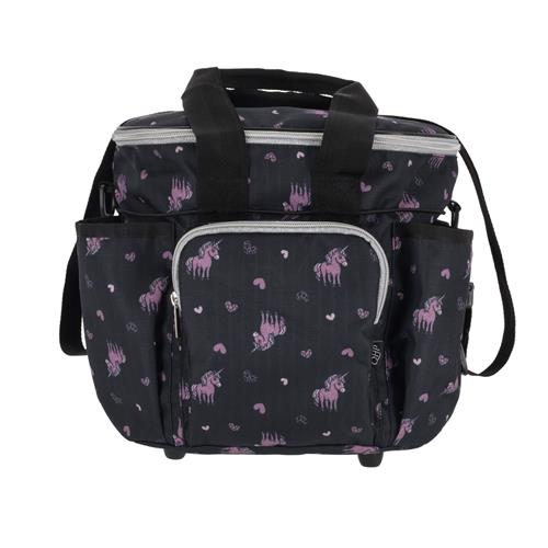 Taška na čištění QHP AW 25/26 Lize, černo-fialová Taška na čištění QHP AW 25/26 Lize, černo-fialová