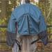 Deka s krkem QHP AW 25/26, 150g, modrá - mystic blue - vel. 145/195 cm Deka nepromokavá s krkem 150g, QHP AW 25/26, modrá, vel. 145/195 cm