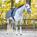 Bederní deka s fleecem QHP AW 25/26, 0g, reflexní šedá - vel. M - 135 cm Bederní deka QHP AW 25/26, reflexní šedá, vel. M