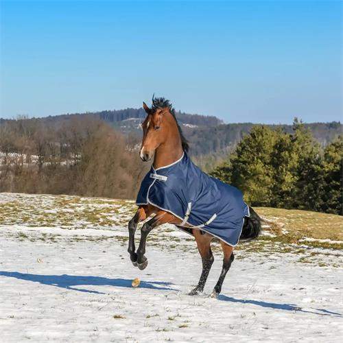 Nepromokavá deka Bucas Freedom, 300 g, modrá - vel. 145/195 Deka nepromok. Bucas Freedom, modrá, 300g, vel. 145