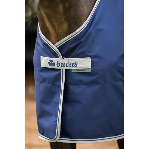 Nepromokavá deka Bucas Freedom, 300 g, modrá - vel. 145/195 Deka nepromok. Bucas Freedom, modrá, 300g, vel. 145