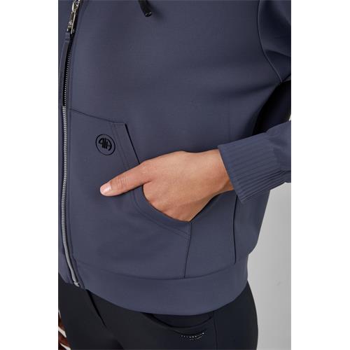 Dámská mikina Pikeur HOODY AW 25, graphite blue - vel. 40 Mikina Pikeur HOODY AW25, černá, vel. 40