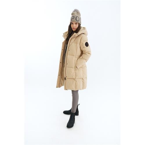 Zimní kabát HVP Fanny AW 25, krémový - vel. L Kabát zimní dámský HVP Fanny AW 25/26, krémový, vel. L