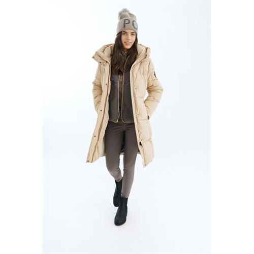 Zimní kabát HVP Fanny AW 25, krémový - vel. L Kabát zimní dámský HVP Fanny AW 25/26, krémový, vel. L