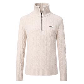 Dámský svetr s vlnou HVP Dunya AW 25/26, krémový