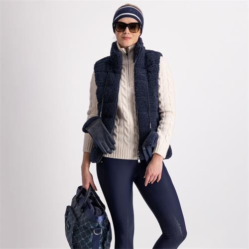 Dámský svetr s vlnou HVP Dunya AW 25/26, krémový - vel. XS Svetr s vlnou dámský HVP Dunya AW 25/26, krémový, vel. XS
