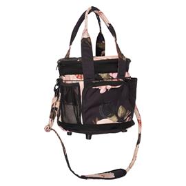 Taška na čištění IRH Basic AW 25/26, černá s květinami