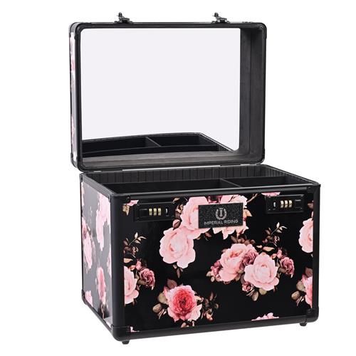 Box na čištění IRH Basic AW 25/26, černý s květinami Box na čištění IRH Basic AW 25/26, černý s květinami