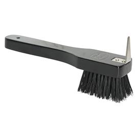 Háček na kopyta s kartáčkem HVP Natural, černý