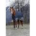 Nepromokavá deka Equitheme Tyrex AW 25/26, 300g, modro-šedá - vel. 155 cm Nepromokavá deka Equithéme, 300g, modro-šedá, 155cm
