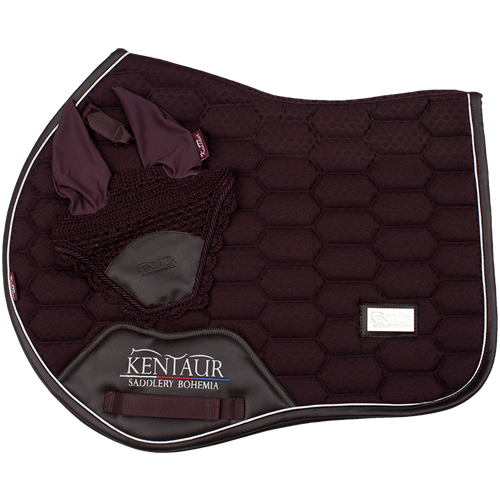 Set dečka + čabraka Kentaur, Pony - vínová Set dečka + čabraka Kentaur, vínová, Pony
